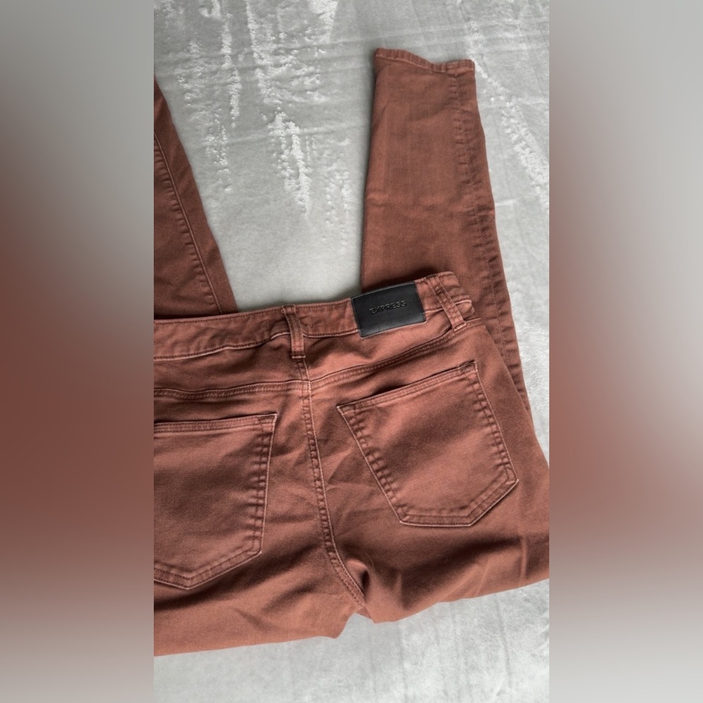 Express Men’s Brown Skinny Jeans